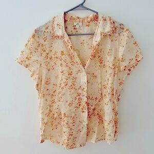 J. Jill floral blouse